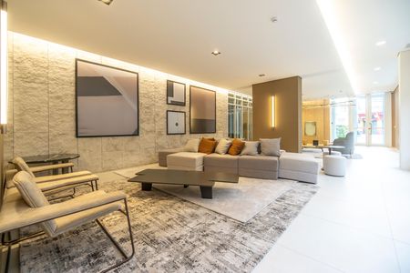 Apartamento à venda com 43m², 1 quarto e sem vagaHall social