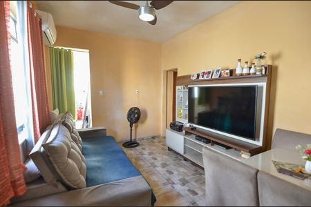 Sala de apartamento à venda com 2 quartos, 60m² em Riachuelo, Rio de Janeiro