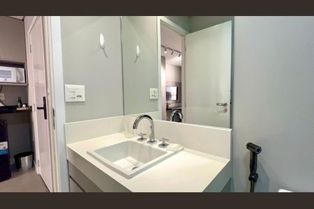 Studio para alugar com 34m², 1 quarto e sem vagaBanheiro