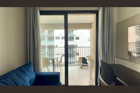 Studio para alugar com 34m², 1 quarto e sem vagaVaranda