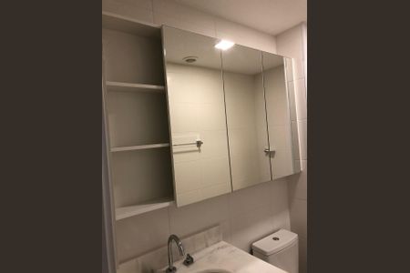 Banheiro  da Suíte de apartamento à venda com 3 quartos, 95m² em Vila Olímpia, São Paulo