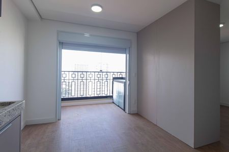 Studio à venda com 30m², 1 quarto e sem vaga Studio à venda com 30m², 1 quarto e sem vagaCozinha e sala
