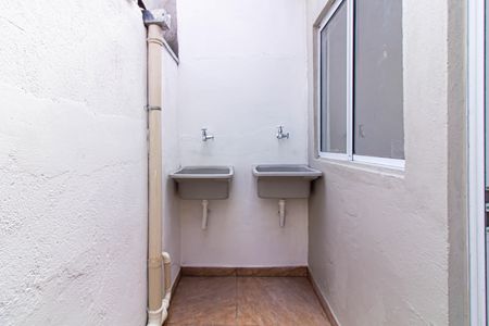 Área externa / Área de Serviço de casa para alugar com 1 quarto, 15m² em Barra Funda, São Paulo