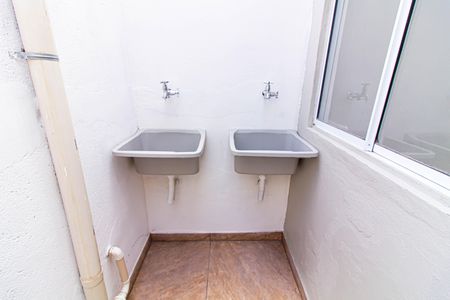 Área externa / Área de Serviço de casa para alugar com 1 quarto, 15m² em Barra Funda, São Paulo