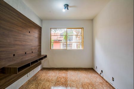 Sala de apartamento à venda com 2 quartos, 52m² em Jardim Santo André, Santo André
