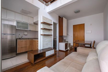 Sala/Cozinha de apartamento para alugar com 1 quarto, 44m² em Paraíso, São Paulo