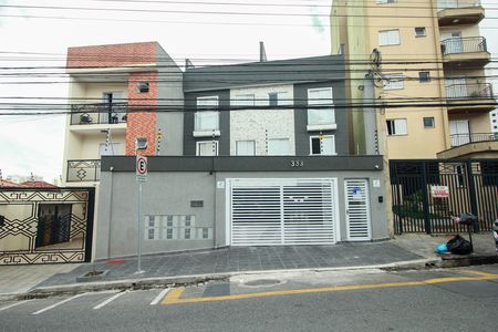 Fachada de apartamento à venda com 1 quarto, 75m² em Parque das Nações, Santo André