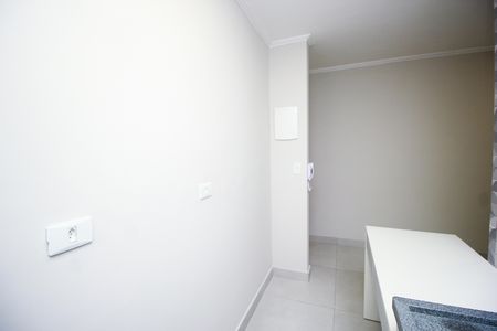 Cozinha de apartamento à venda com 1 quarto, 75m² em Parque das Nações, Santo André