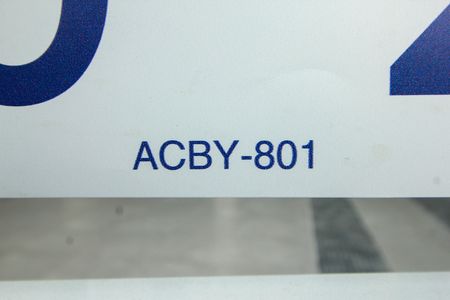 Placa instalada em 29/05/2026 com o código ACBY-801 de apartamento à venda com 1 quarto, 76m² em Parque das Nações, Santo André