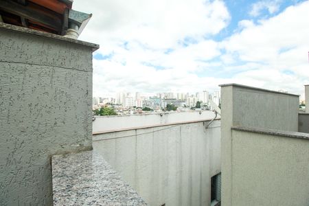 Vista da Cobertura de apartamento à venda com 1 quarto, 76m² em Parque das Nações, Santo André