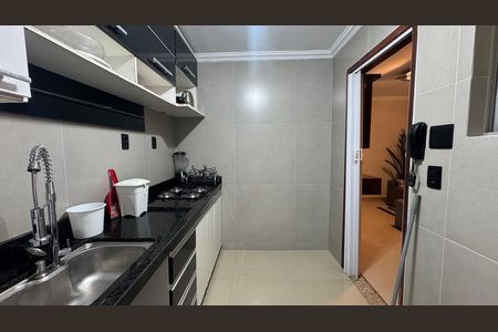 cozinha de apartamento para alugar com 2 quartos, 50m² em Águas Claras, Brasília