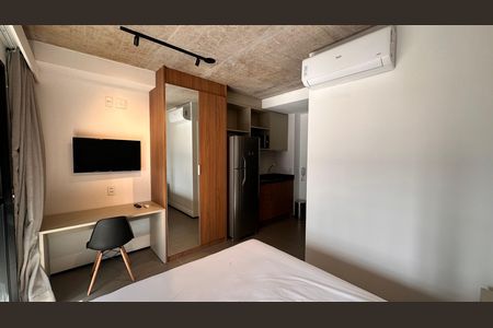 Studio para alugar com 24m², 1 quarto e sem vaga