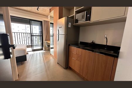 Studio para alugar com 24m², 1 quarto e sem vaga