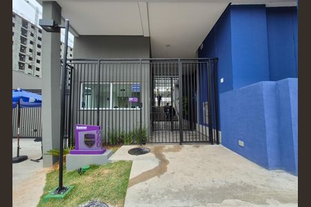 Apartamento à venda com 38m², 2 quartos e 1 vagaFachada e portaria