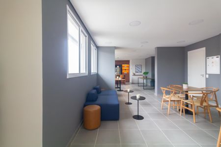 Apartamento à venda com 38m², 2 quartos e 1 vagaÁrea comum - Salão de festas