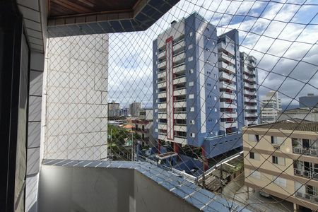 Sacada  de apartamento para alugar com 1 quarto, 50m² em Guilhermina, Praia Grande