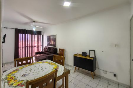 Sala de apartamento para alugar com 1 quarto, 50m² em Guilhermina, Praia Grande