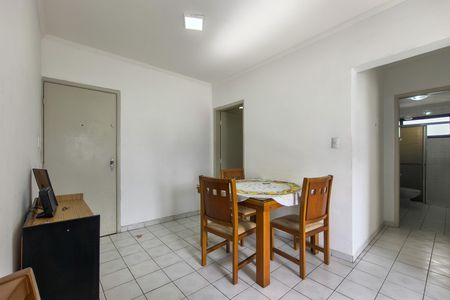 Sala de apartamento para alugar com 1 quarto, 50m² em Guilhermina, Praia Grande