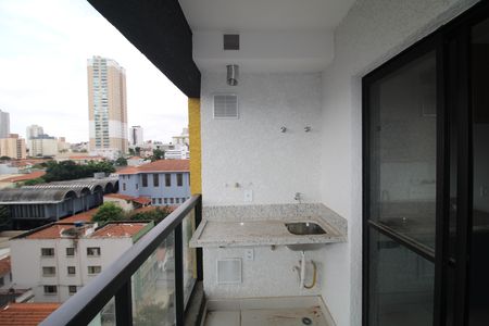 Apartamento para alugar com 25m², 1 quarto e sem vagaSala / Cozinha - Varanda