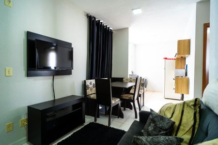 Sala de apartamento para alugar com 2 quartos, 50m² em Éden, Sorocaba