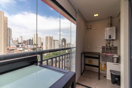 Varanda da Sala de apartamento para alugar com 2 quartos, 50m² em Vila Dom Pedro Ii, São Paulo