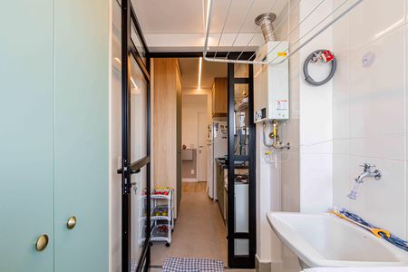 Apartamento à venda com 55m², 2 quartos e 1 vagaLavanderia