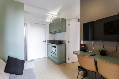 Apartamento para alugar com 28m², 1 quarto e sem vagaSala