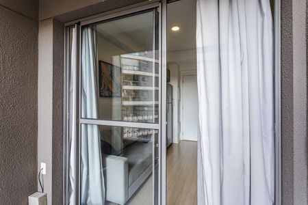 Apartamento para alugar com 28m², 1 quarto e sem vagaVaranda