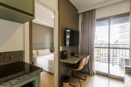 Apartamento para alugar com 28m², 1 quarto e sem vagaSala