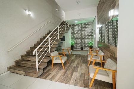 Apartamento à venda com 54m², 2 quartos e 1 vagaÁrea comum - Hall de entrada