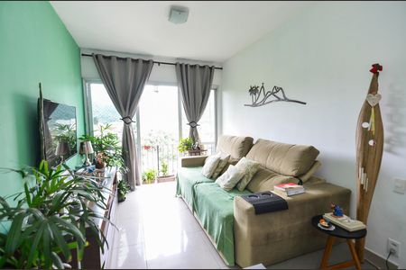 Sala de apartamento à venda com 2 quartos, 65m² em Rio Comprido, Rio de Janeiro