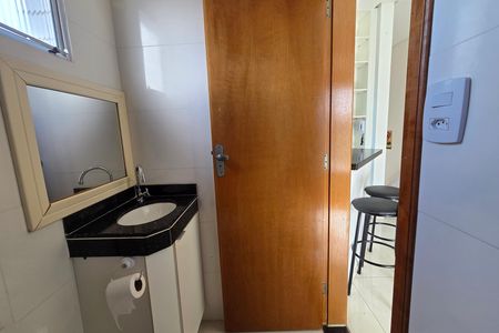 Casa de condomínio para alugar com 61m², 2 quartos e 1 vagaBanheiro