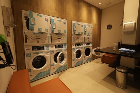 Apartamento para alugar com 36m², 1 quarto e sem vagaLavanderia