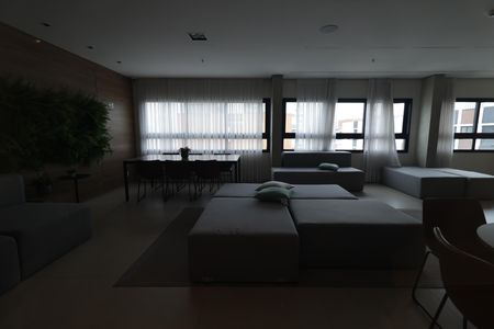 Apartamento para alugar com 36m², 1 quarto e sem vagaÁrea comum - Salão de festas