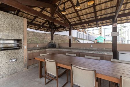 Área comum - Churrasqueira de apartamento à venda com 3 quartos, 75m² em Ouro Preto, Belo Horizonte