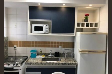 Cozinha de apartamento para alugar com 1 quarto, 49m² em Centro Histórico, Porto Alegre