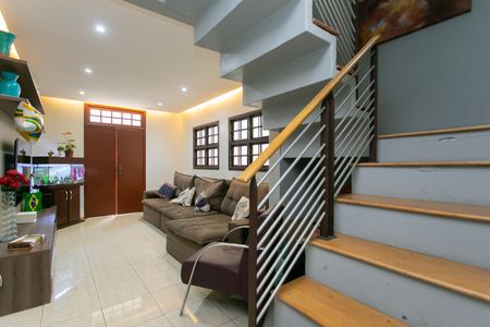 Sala  de casa de condomínio à venda com 3 quartos, 200m² em Jardim Santo Antonio, São Paulo