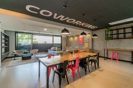 Studio para alugar com 25m², 1 quarto e sem vaga Studio para alugar com 25m², 1 quarto e sem vagaCoworking