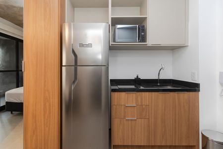 Studio de kitnet/studio para alugar com 1 quarto, 25m² em Cidade Monções, São Paulo