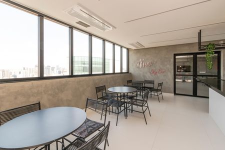 Studio para alugar com 25m², 1 quarto e sem vaga Studio para alugar com 25m², 1 quarto e sem vagaSalão de Festas