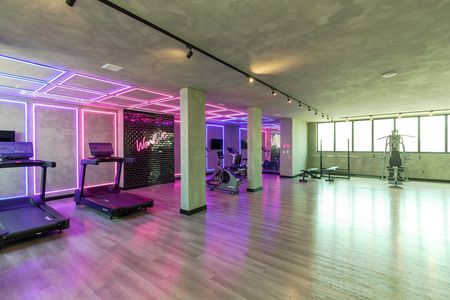 Studio para alugar com 25m², 1 quarto e sem vaga Studio para alugar com 25m², 1 quarto e sem vagaAcademia