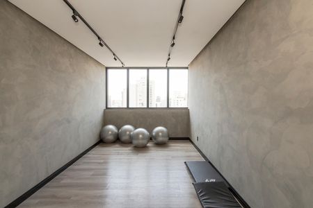 Studio para alugar com 25m², 1 quarto e sem vaga Studio para alugar com 25m², 1 quarto e sem vagaAcademia