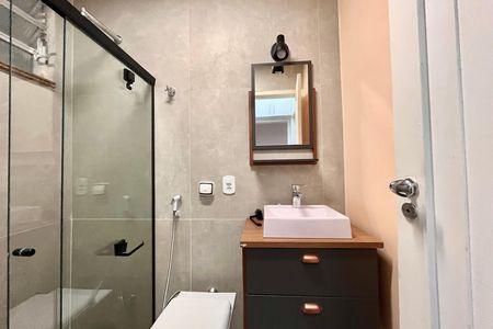 Apartamento para alugar com 52m², 1 quarto e sem vagaBanheiro 