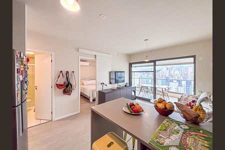 Quarto de apartamento à venda com 1 quarto, 51m² em Barra Funda, São Paulo