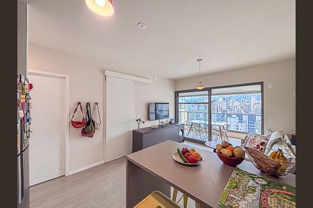 Cozinha de apartamento à venda com 1 quarto, 51m² em Barra Funda, São Paulo