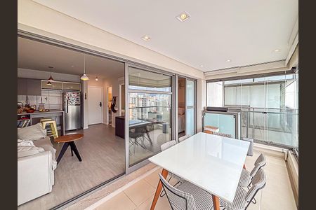 Varanda de apartamento à venda com 1 quarto, 51m² em Barra Funda, São Paulo
