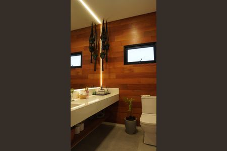Casa de condomínio à venda com 407m², 4 quartos e 6 vagasLavabo