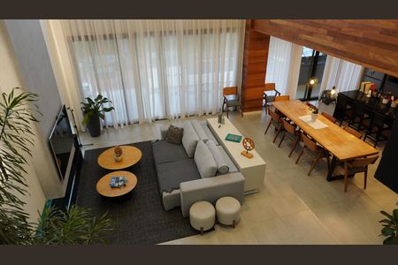 Casa de condomínio à venda com 407m², 4 quartos e 6 vagasSala Estar / Jantar