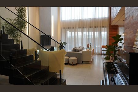 Sala de casa de condomínio à venda com 4 quartos, 407m² em Colinas da Anhanguera, Santana de Parnaíba
