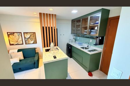 Sala/Quarto de apartamento para alugar com 1 quarto, 34m² em Stella Maris, Salvador
